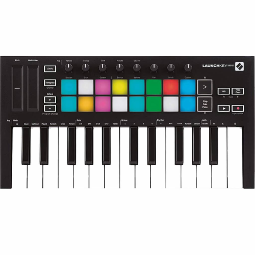 מקלדת שליטה Novation Launchkey Mini MK3