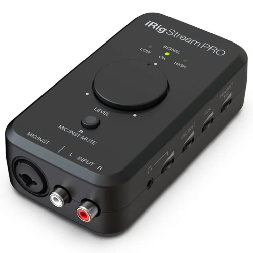 ממשק אודיו יעודי לסטרימינג IK Multimedia iRig Stream Pro