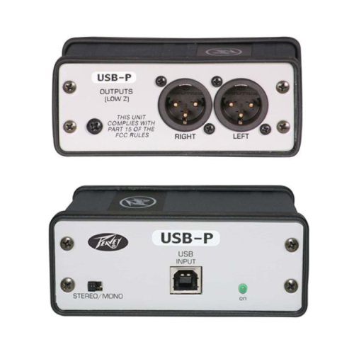 ממשק סאונד בחיבור Peavey USB-P USB